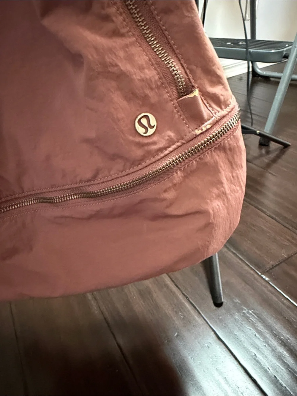 Lululemon Blush dusty pink Everyday Backpack flaws